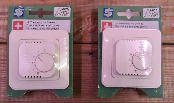 Interruttori: 2x neue Thermostate von Steffen – Nuovo e nell'imballaggio originale da Sachseln venduto da sewa20