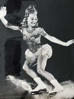 Sonja Henie, mehrfache Eiskunstlauf - Weltmeisterin