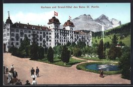 St. Moritz, Kurhaus und Grand-Hotel, dav