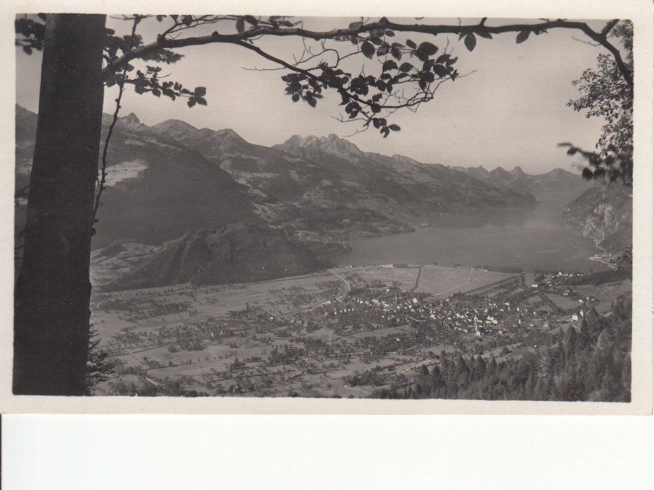 Cartoline postali: Wallenstadt 1932 – Usato da Bürglen TG venduto da StampGraf