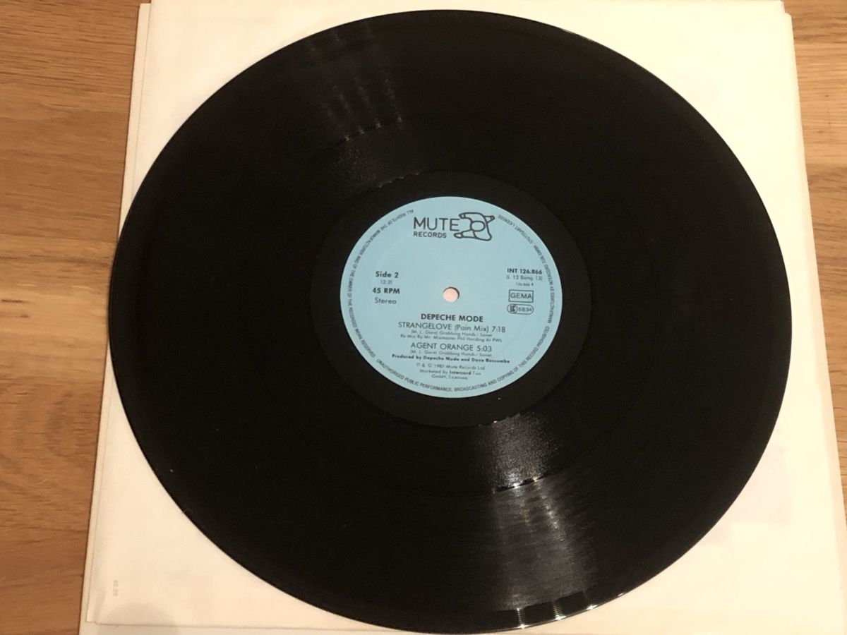 Schallplatten: Depeche Mode. Maxi 1987. Strangelove – Gebraucht aus Faulensee von Mizuno06 3