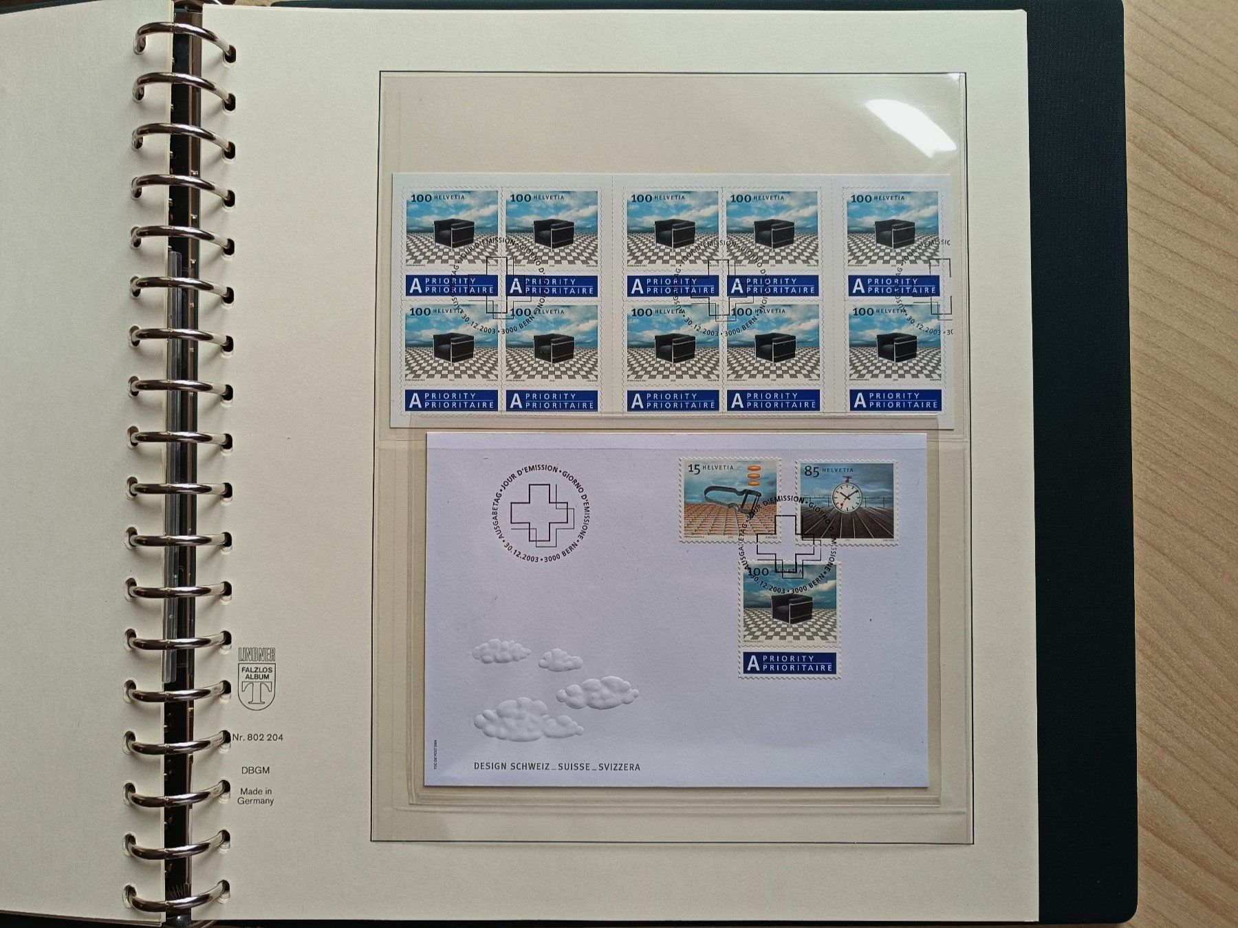 Tutti i francobolli: Markenhefte "Design-kKassiker Schweiz I" (2003) – Nuovo (secondo la descrizione) da Dübendorf venduto da chiara48