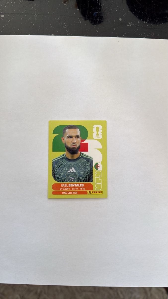 Panini Cartes à collectionner: Nabil Bentaleb ALG 12 – Neuf (Voir description) à Zürich par Maeckes