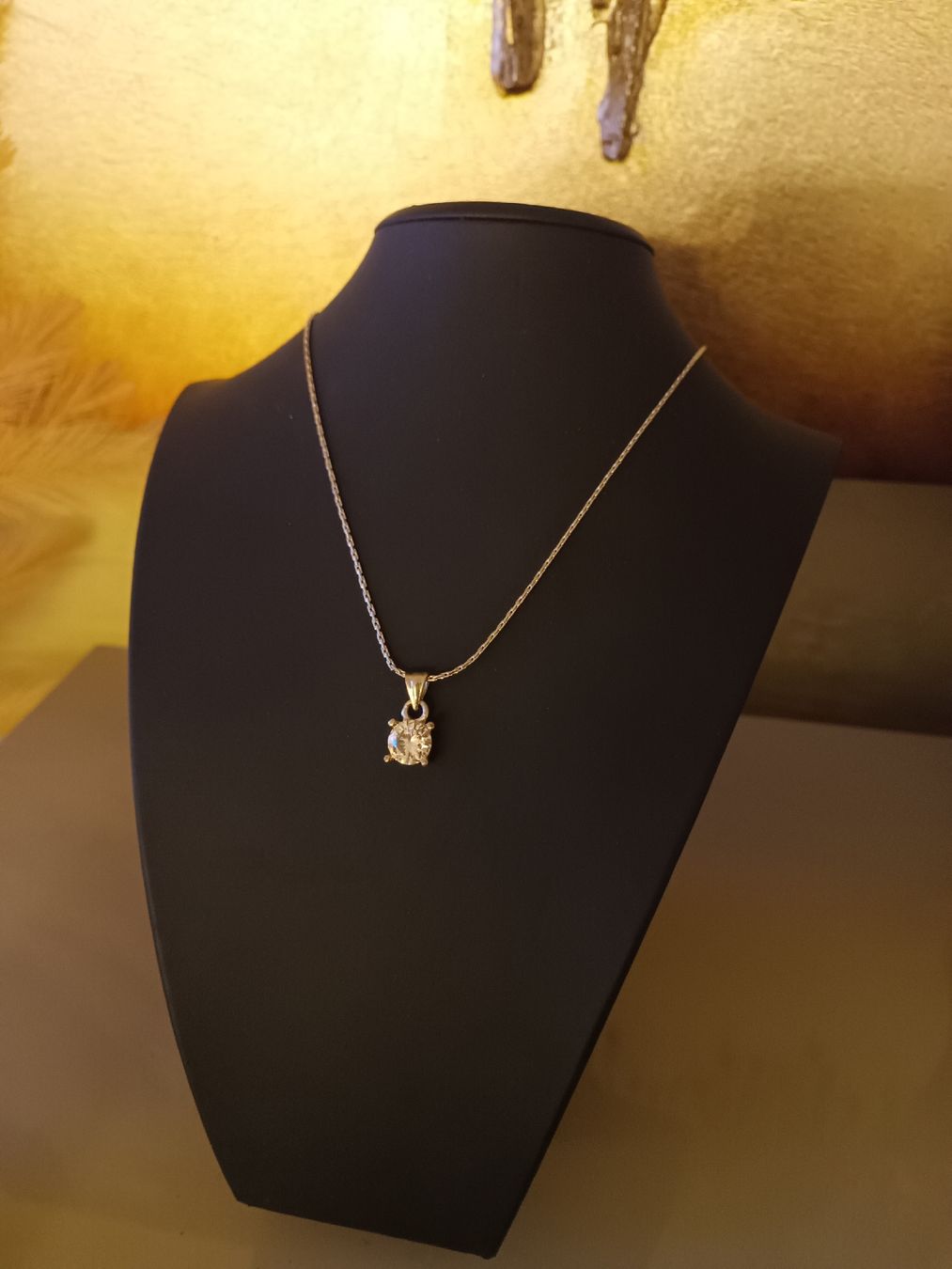 Catenine: Rhodium Halskette mit Diamond – Nuovo (secondo la descrizione) da Frümsen venduto da Swissline90