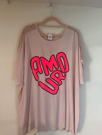 %SOMMER BLUSENKLEID-ROSA-PINK%