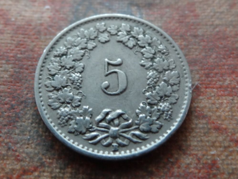 Tutti le monete: 5 Rp. 1931 – Usato da Romanel-sur-Lausanne venduto da Swift13 1