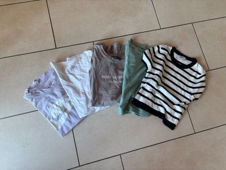 5 Tee-Shirts Fille Taille S