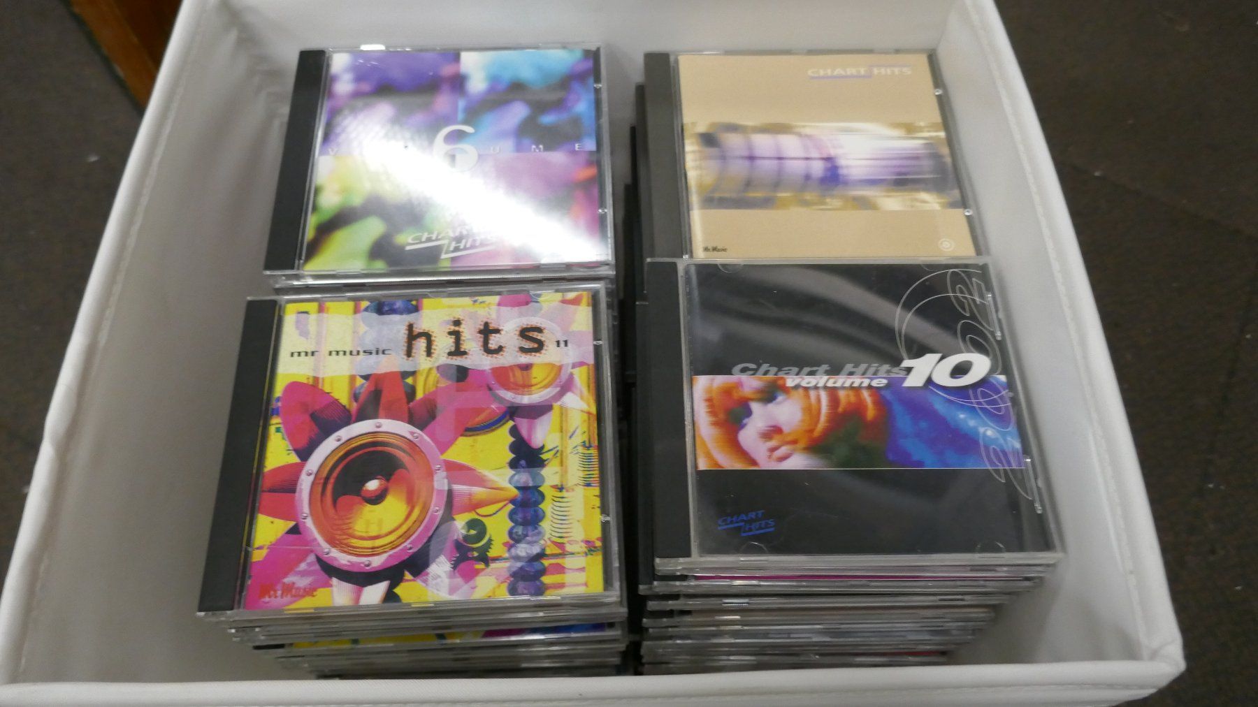 CDs: Grosse CD-Sammlung - Mr. Music Hits/Chart Hits – Gebraucht aus Wenslingen von FairlightCMI 1