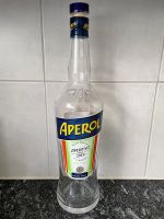 Leere Aperol Flasche 3 Liter