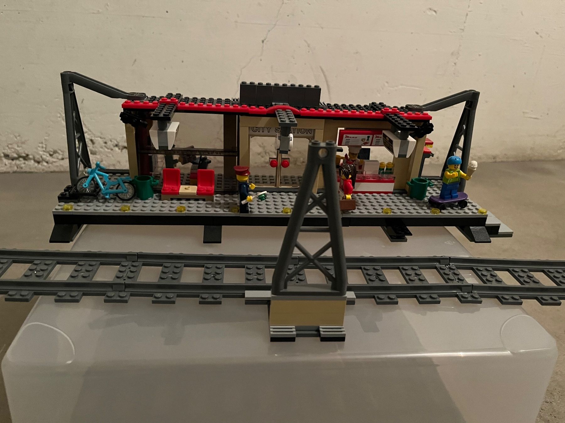 Lego Giocattoli: Lego Kleiner Bahnhof – Usato da Malters venduto da MichaelSCH72 1