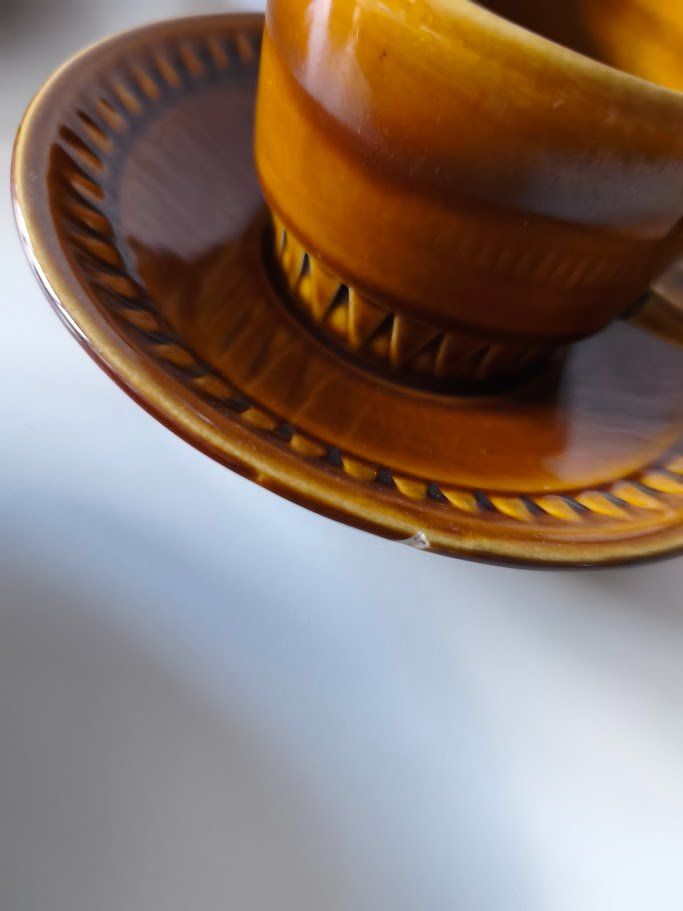 Geschirrsets: Mid Century Kaffeeservice Tee Set Kera Vitral Czechoslovakia – Gebraucht aus Toffen von Immo-Erben 5