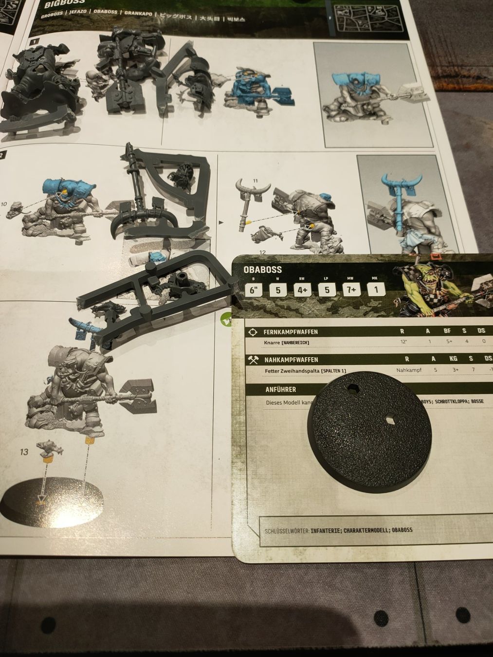 Kits de montage: Obaboss / Bigboss der Orks Warhammer 40k – Neuf (Voir description) à Baden par Araneus 1