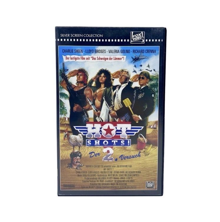 Tutti i VHS: Hot Shots 2 Charlie Sheen VHS – Usato da Teufenthal AG venduto da Retro-Stash-Shop