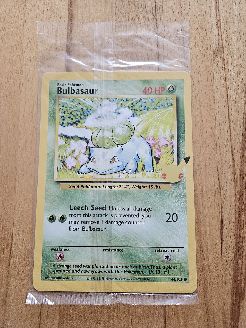 Pokémon Carte collezionabili: XXL Pokemonkarten 3er Set Bulbasaur – Nuovo e nell'imballaggio originale da Winterthur venduto da melac 1