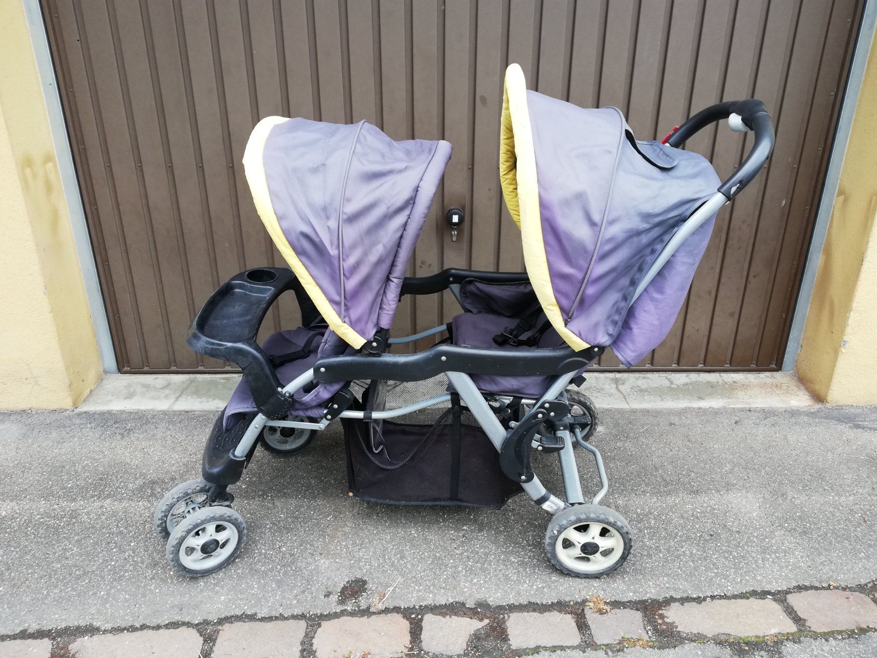 Kinderwagen: Twin Kinderwagen – Gebraucht aus Fahrweid von Bkk1 3