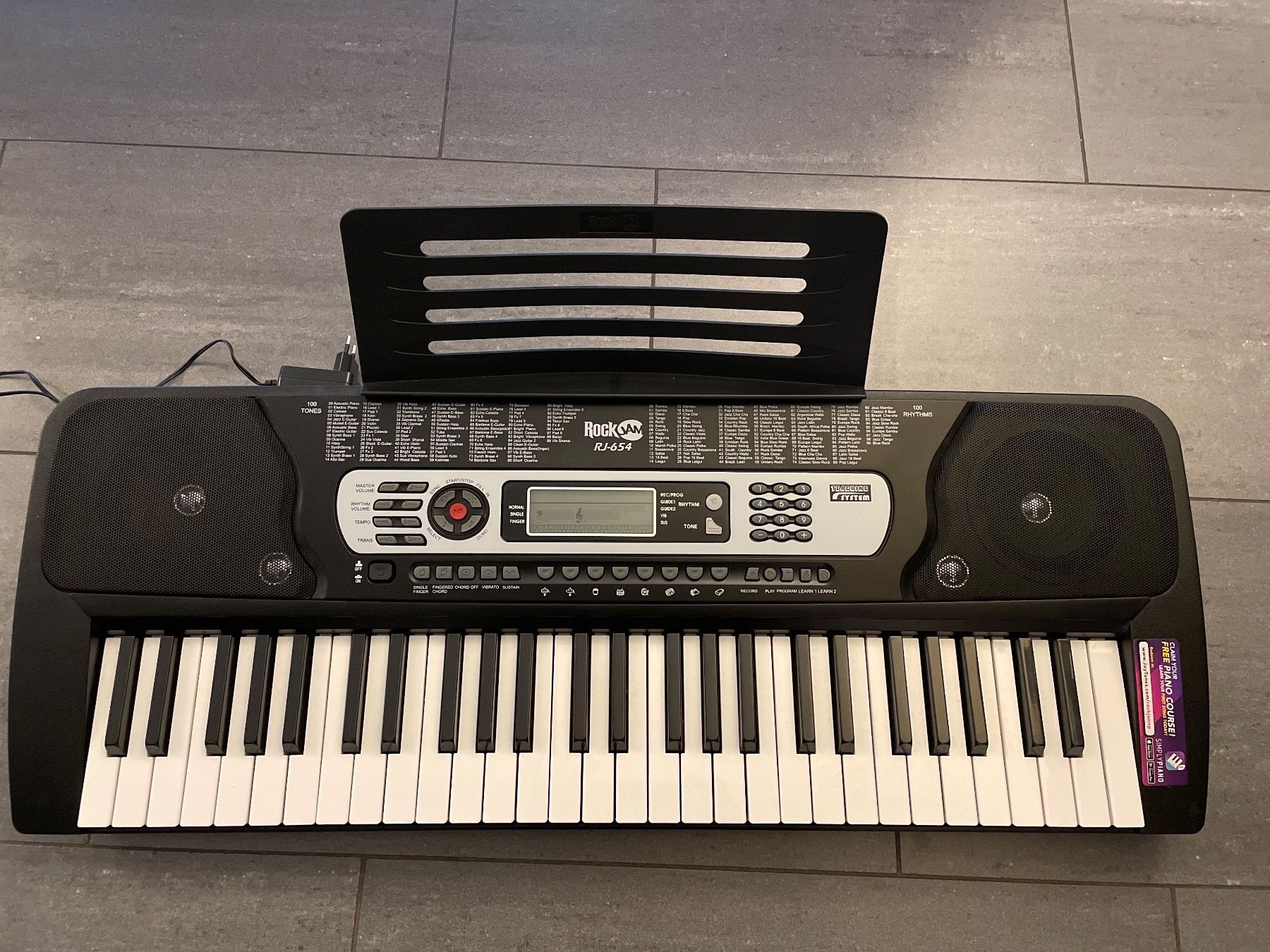 Tastiere: Clavier Rockjam RJ-654 – Usato da kriens venduto da mAgmAx.