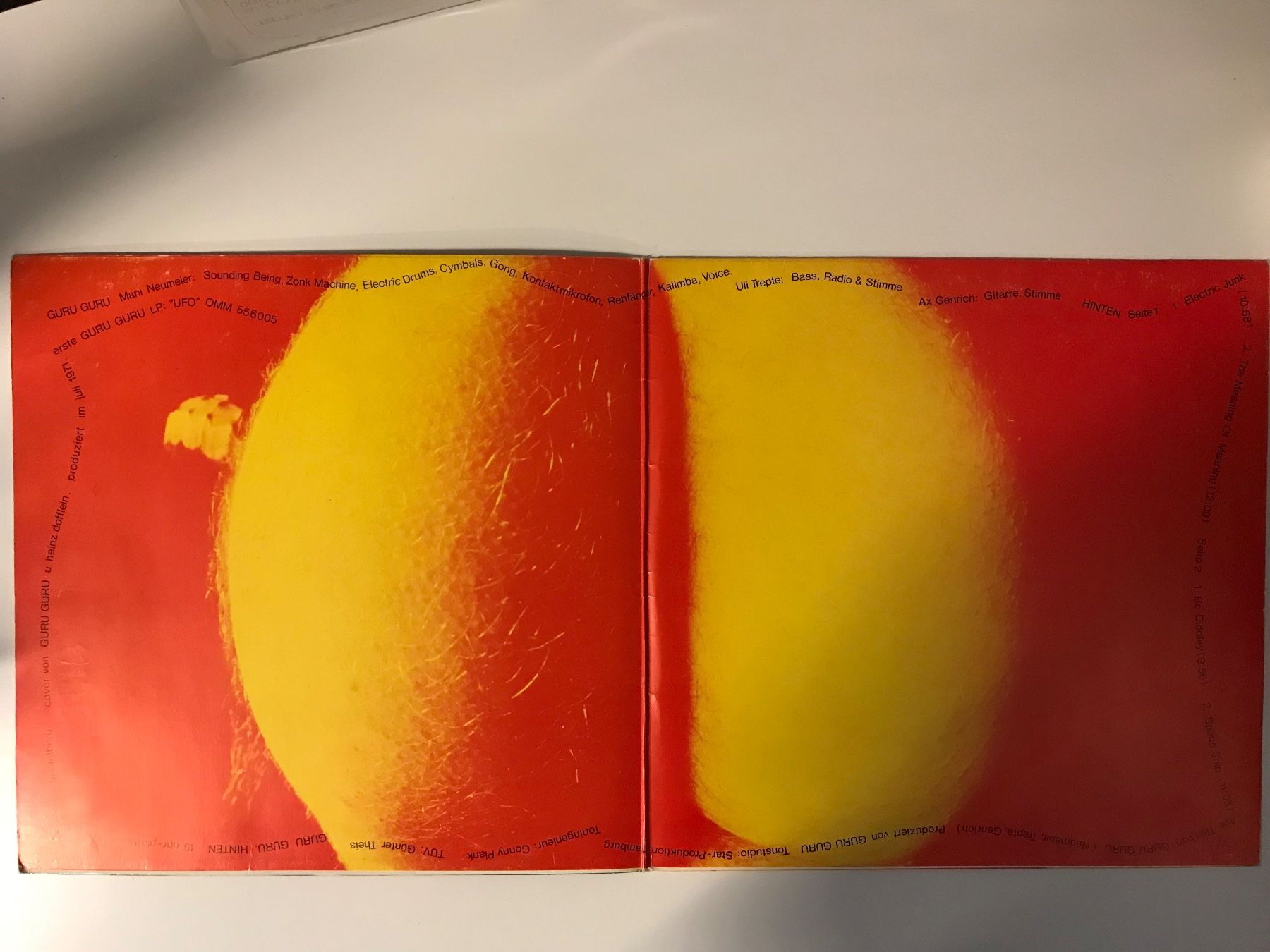 Schallplatten: Guru Guru - Hinten – Gebraucht aus Aesch BL von BlueMusicRecords 2