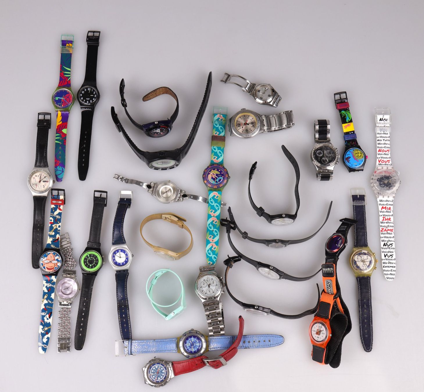 Orologi: Uhrenlot - Swatch + Zubehör – Usato da Volketswil venduto da brockipfannenstil 1