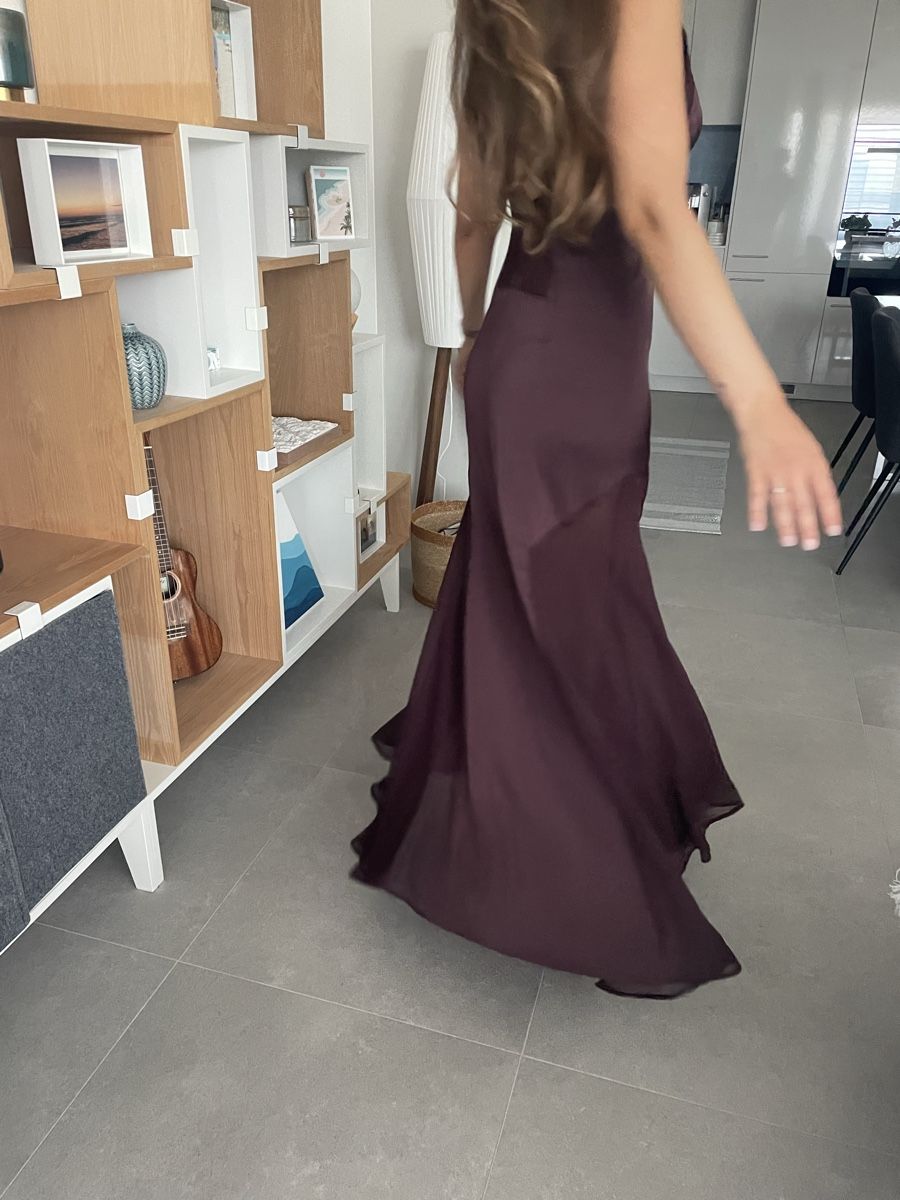 Zara Vestiti: LANGES SATINKLEID ZW COLLECTION Grösse XS neu – Nuovo (secondo la descrizione) da Wettswil venduto da nat_v9z5 6