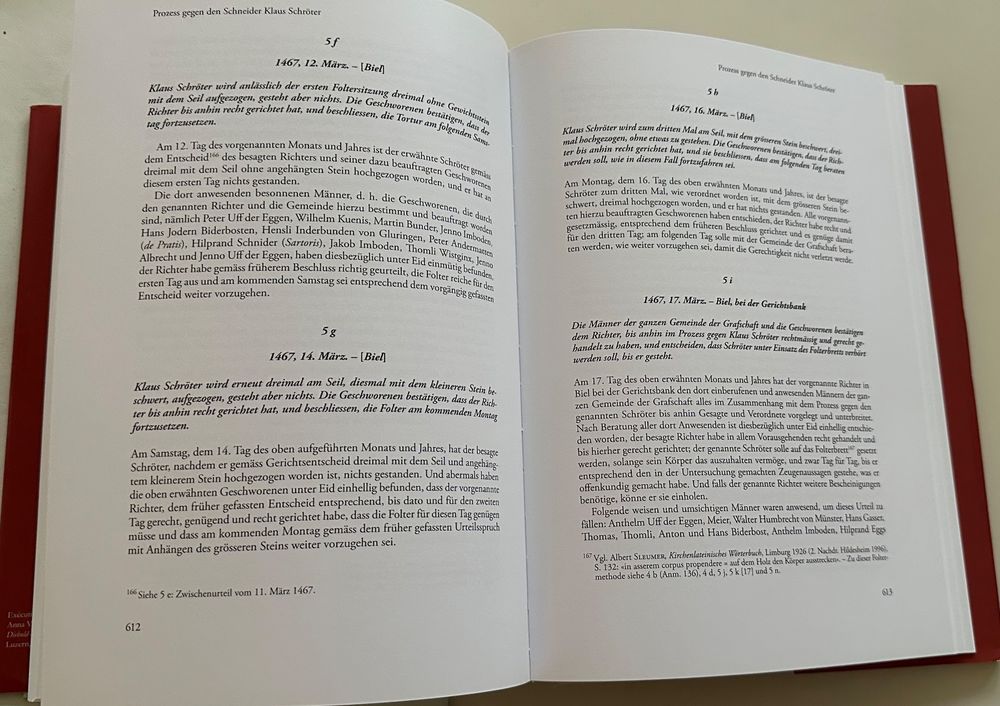 Procès de sorcellerie/Hexenverfolgungen 1466 AmmannDoubliez Kaufen