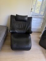 Designer Ledersessel Solo DE 551 – Leder Santana schwarz