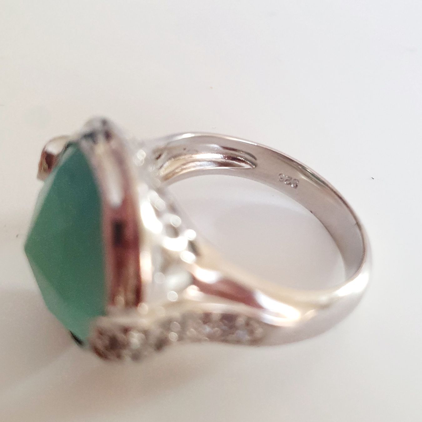 Anelli: Silber Ring 925 mit schmucksteine Gr  17,9 mm – Usato da Kreuzlingen venduto da Wunderkiste123 7