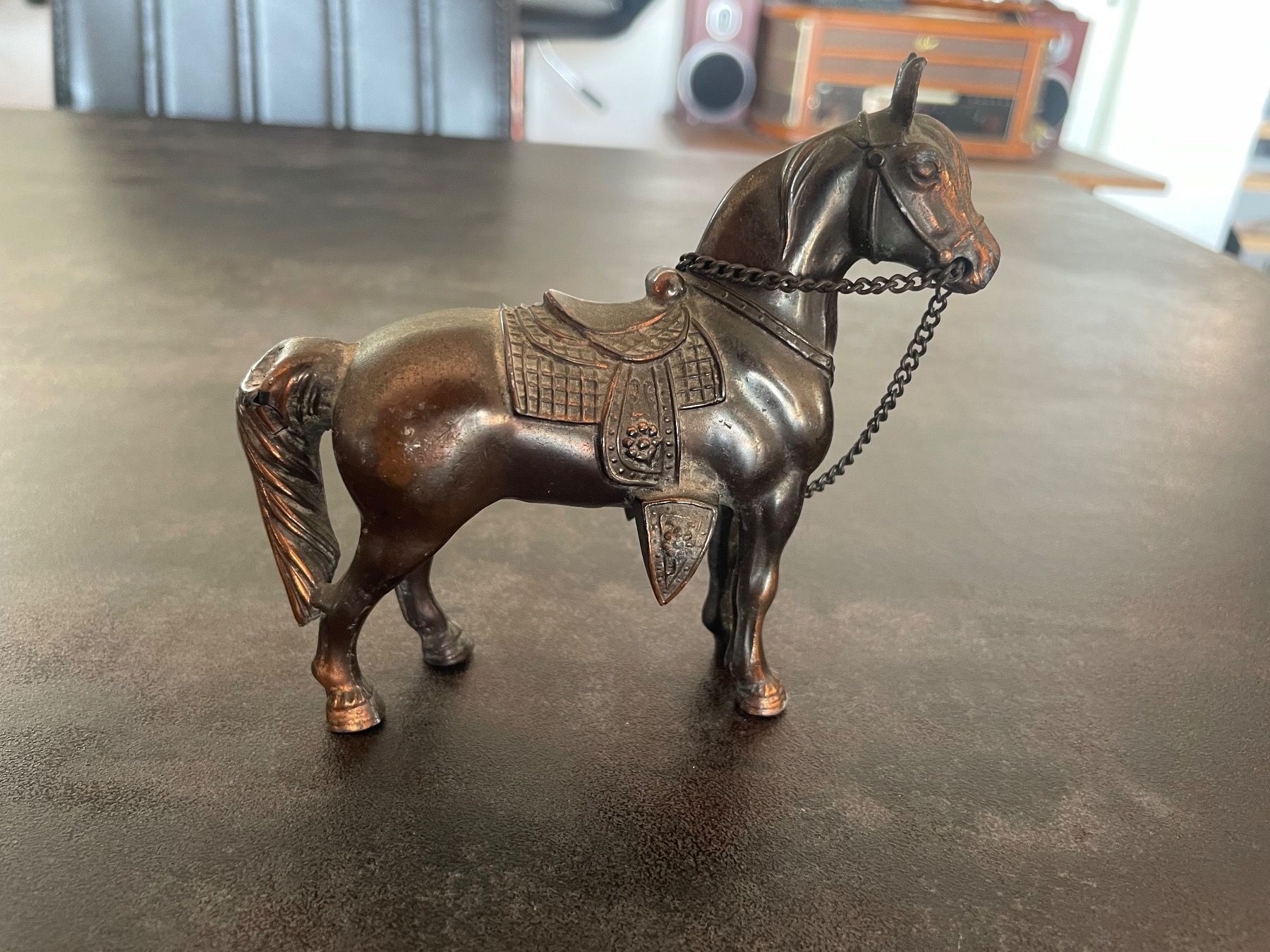 Statuette: Statuette Cheval en Cuivre – Usato da Vallamand venduto da Bricbracbroc82 2