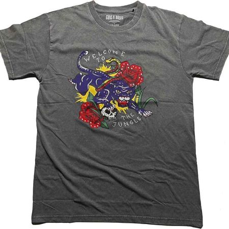 Guns N' Roses T-Shirt Welcome to the Jungle XL Glitzersteine