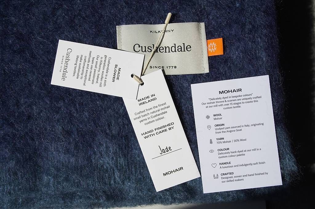 Coperte: Neu - Mohair Wool Throw Blanket - Cushendale – Nuovo e nell'imballaggio originale da Olten venduto da kkp_7dg5 3