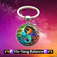 Schöner Yin-Yang Schlüsselanhänger ☯️