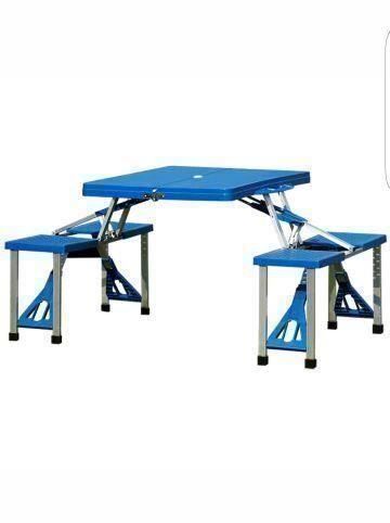 Tische: +Klappbarer Picknick - Tisch mit 4 Sitzen – Neu und originalverpackt aus Amriswil von JaJa-Express 2