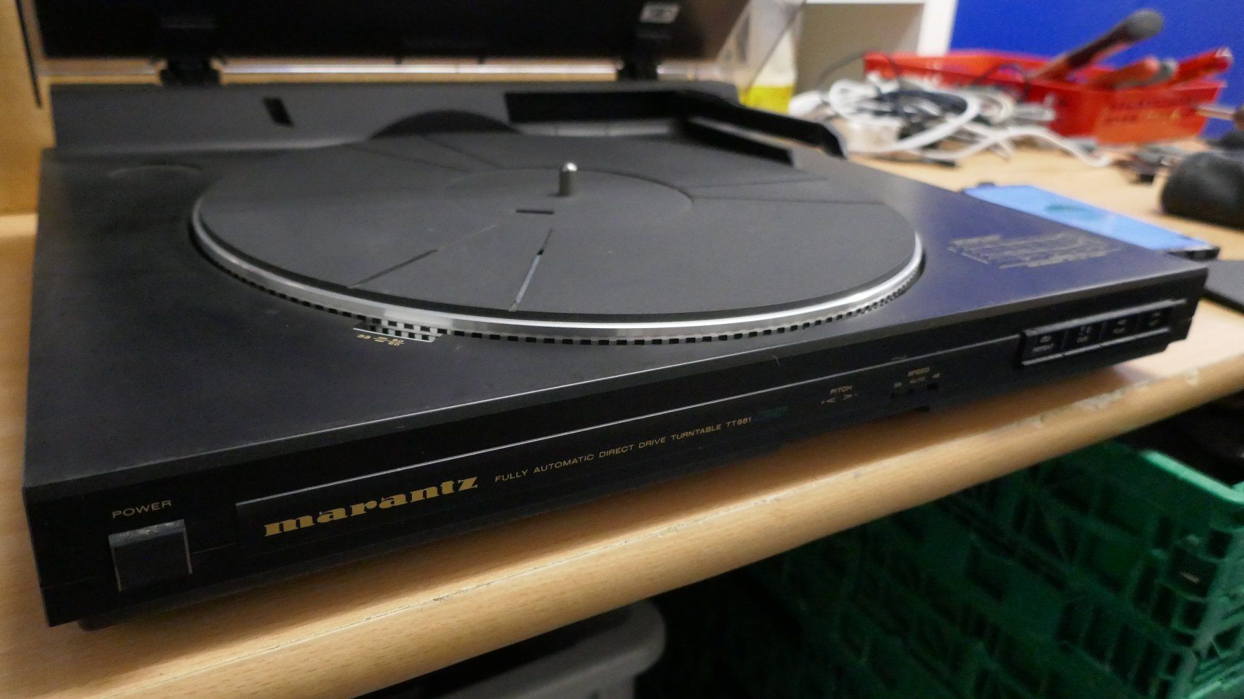 Marantz Giradischi: Marantz TT551 Plattenspieler – Usato da Wenslingen venduto da FairlightCMI 6