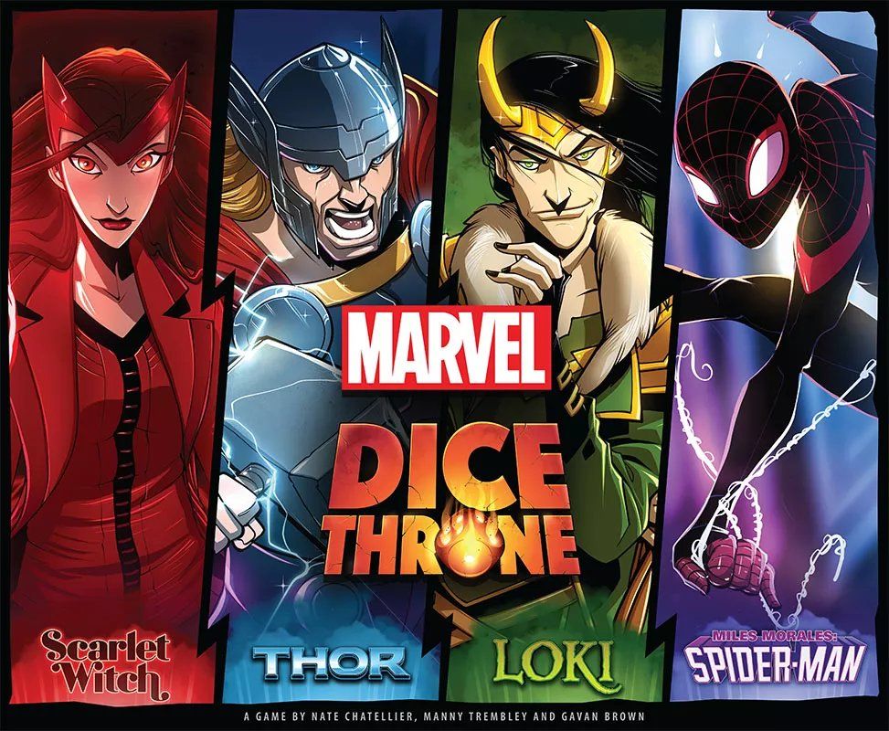 Giochi: Marvel Dice Throne // Thor, Loki, Spider, Spider-Man... – Nuovo (secondo la descrizione) da Binz venduto da Tempelritter