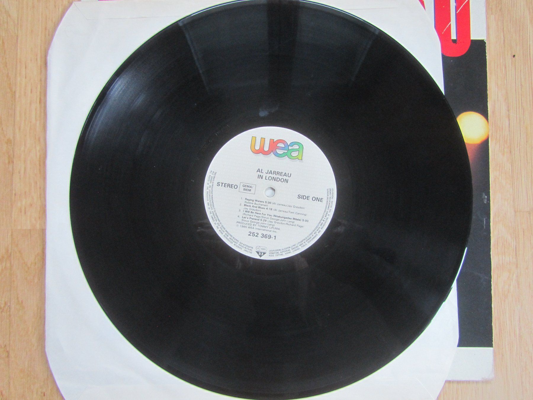 Dischi in vinile: AL JARREAU: In London – Usato da Seengen venduto da mikelele 1