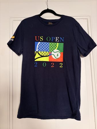 T-shirt Polo Ralph Lauren US Open 2022 bleu - Taille L
