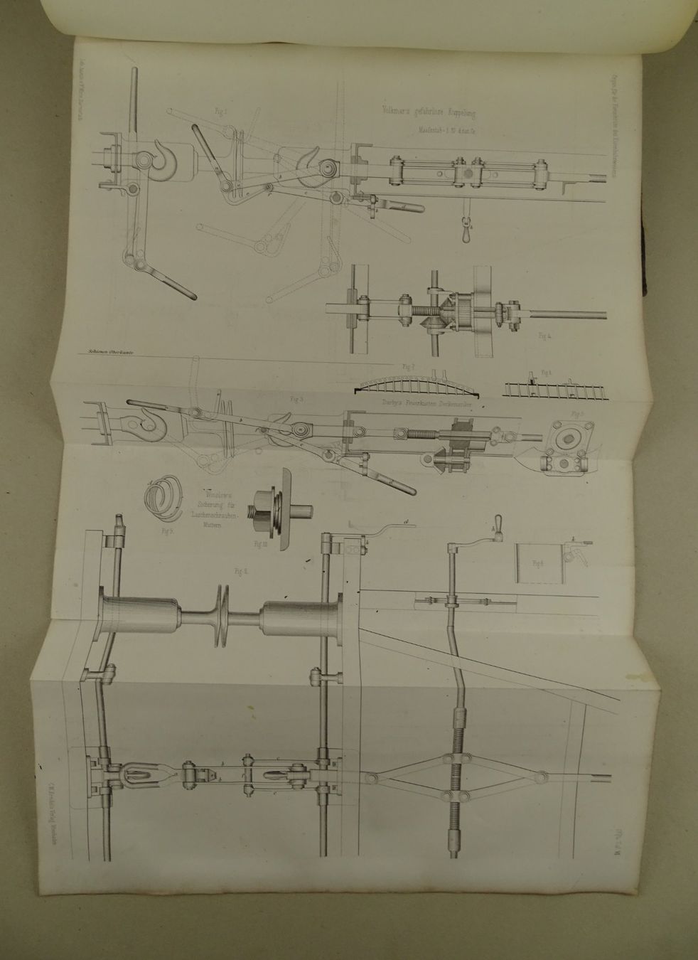 Libri: FORTSCHRITTE DES EISENBAHNWESENS IN TECH. BEZIEHUNG, 1874 – Usato da Grüningen venduto da Kartensammler 8