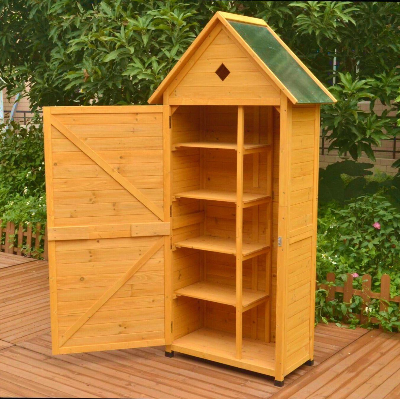 Casette da giardino & serre: HOLZ Gerätehaus – Nuovo e nell'imballaggio originale da Stein am Rhein venduto da Gomme100 1