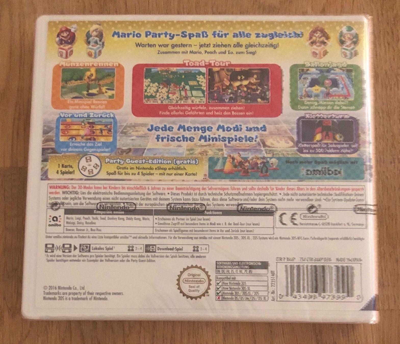 Spiele: Mario Party Star Rush Nintendo 3DS NEU – Neu und originalverpackt aus Kestenholz von Mad18 1