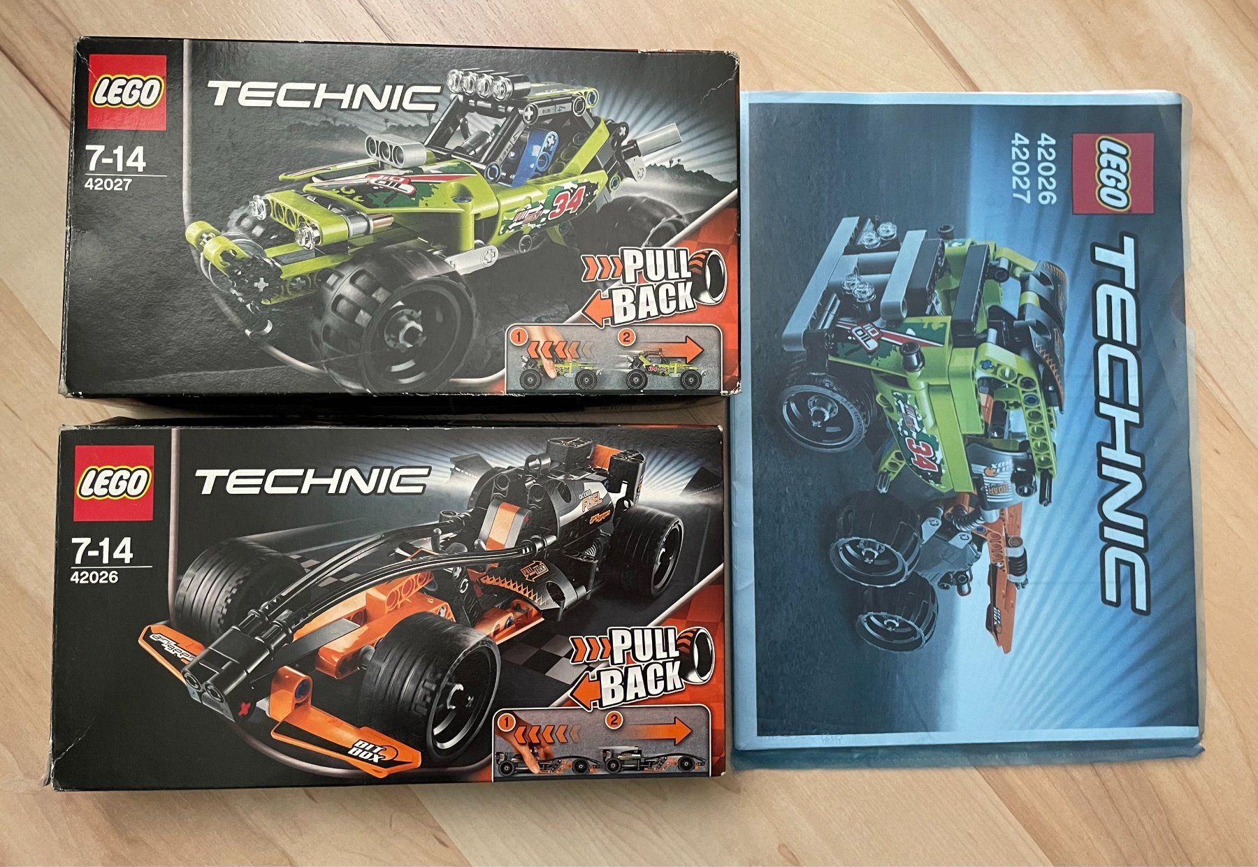 Technics Kit di costruzioni: Lego Technic - Nr. 42026 und Nr. 42027 – Usato da Seon venduto da tweety19
