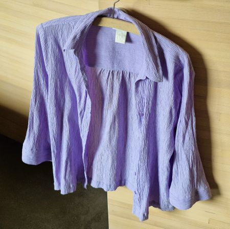 Lilafarbene Bluse Grösse 38 - Street One