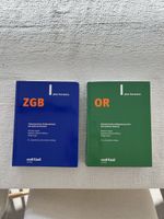 ZGB und OR Orell Füssli Gesetzestexte Set guter Zustand