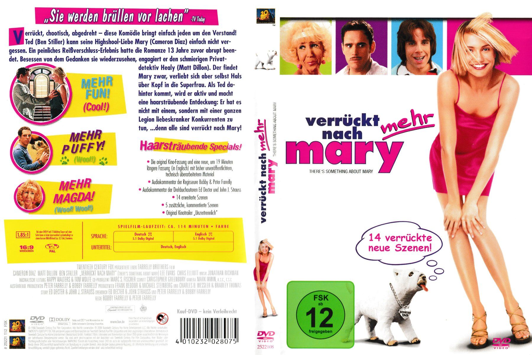 Tutti i DVDs: DVD - Verrückt nach Mary – Usato da Langnau am Albis venduto da MediaRescuerKeLoX