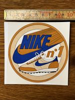 Vintage Nike n°1 Aufkleber / Patch – grosses altes Logo