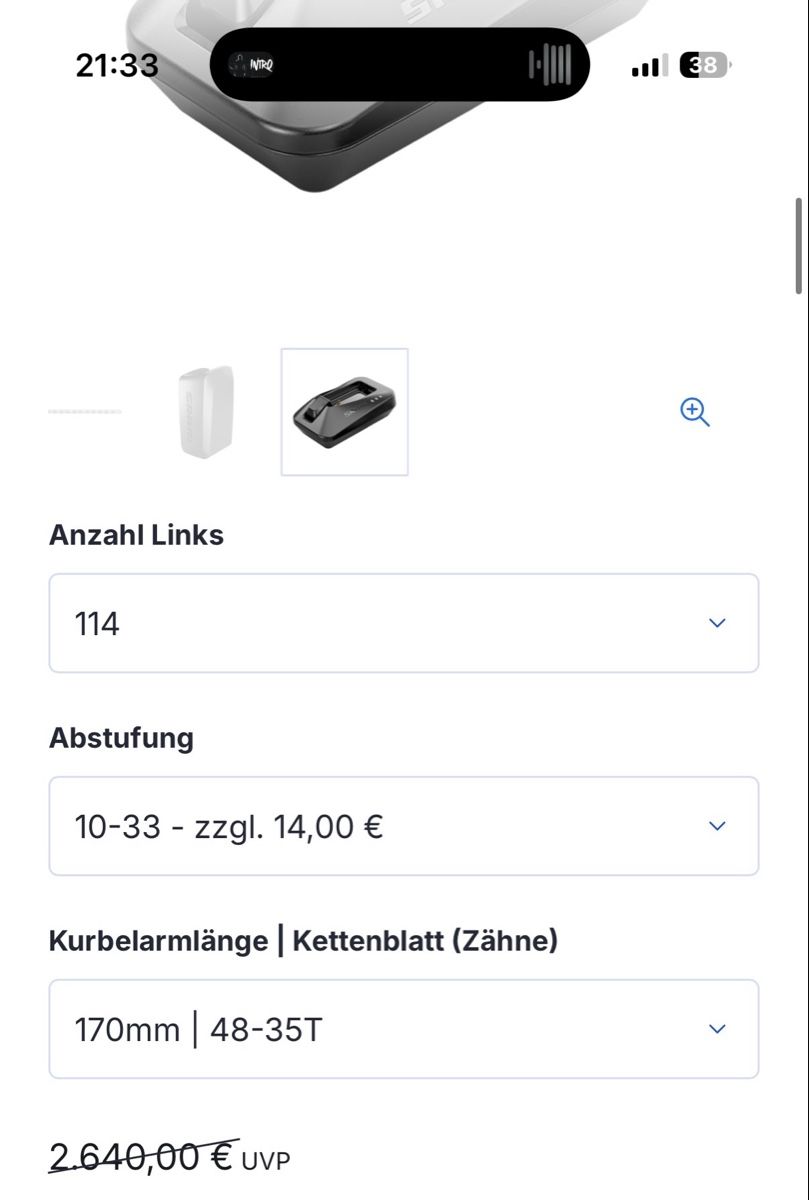 Sram Ersatzteile: SRAM FORCE AXS Powermeter Schaltgruppe | 2x12-fach | E1 – Neu (gemäss Beschreibung) aus Bern von lea_2x97 1