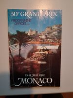 Grand Prix Monaco 1972, Programmheft, Rarität für Sammler