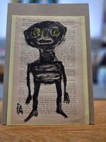 Peter Ammon, Acryl, Ausserirdischer?, Art Brut 2022