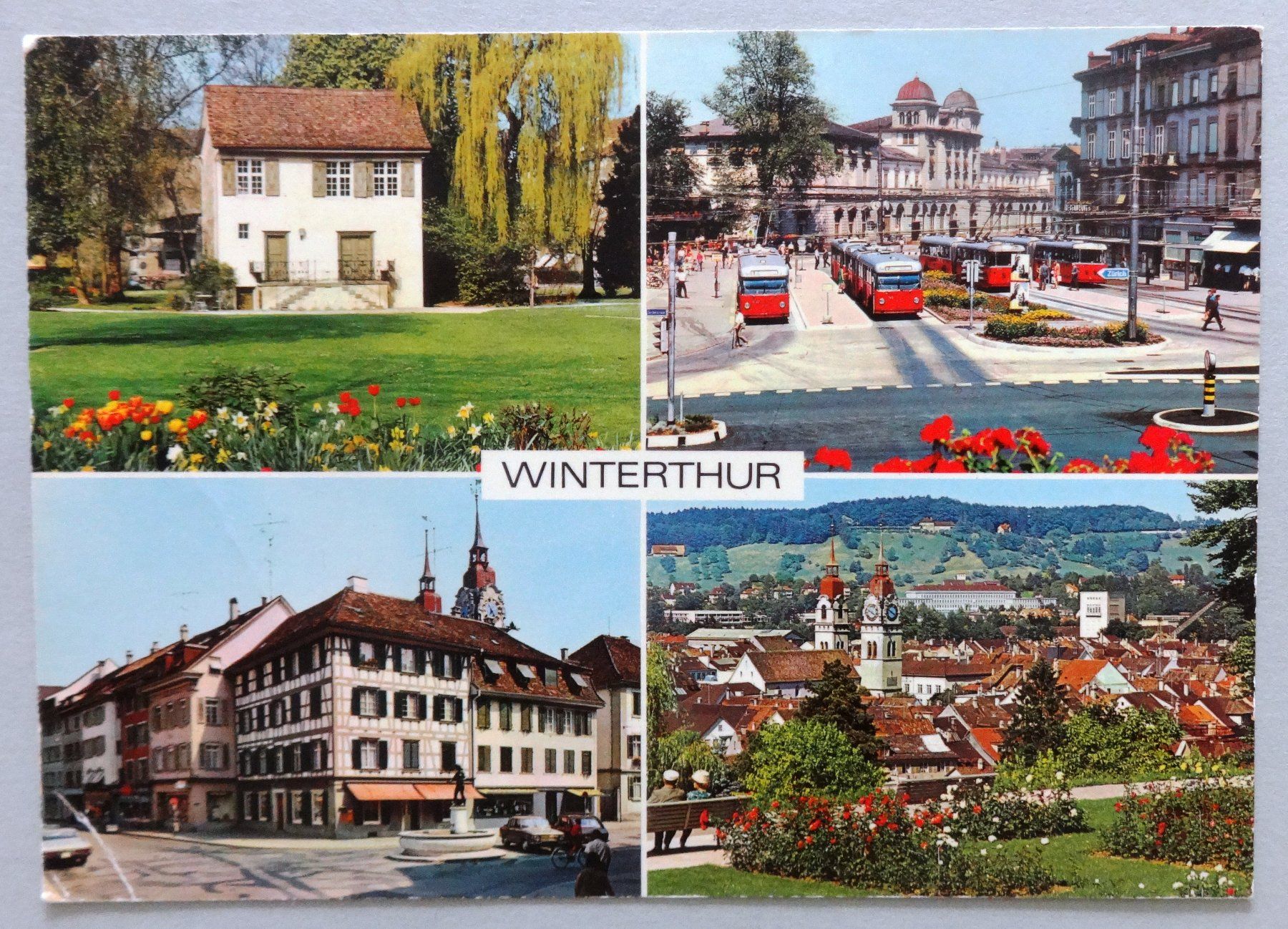 Cartes postales: Winterthur – Défectueux à Fétigny par Billy2miny