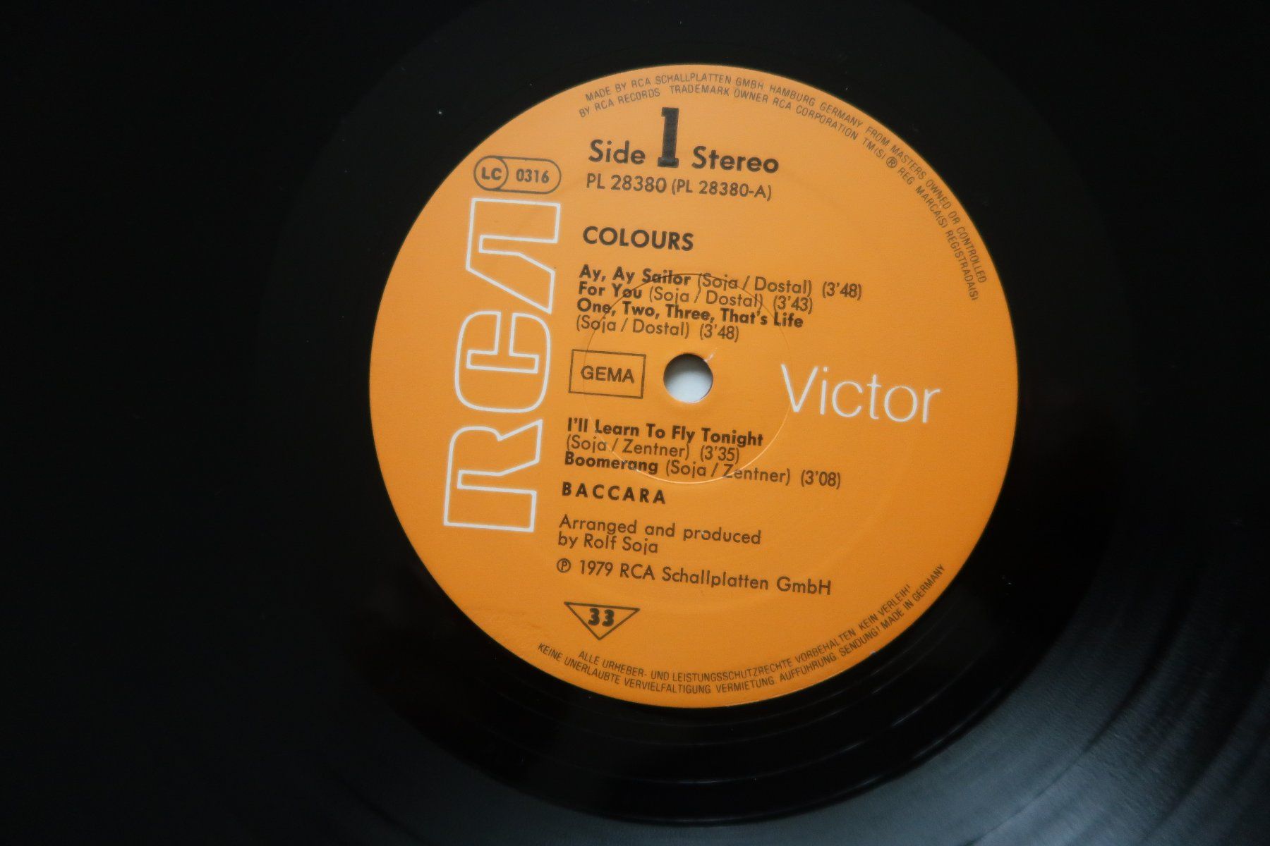 Dischi in vinile: BACCARA - COLOURS - VINYL LP – Usato da Basel venduto da Patiscat 2