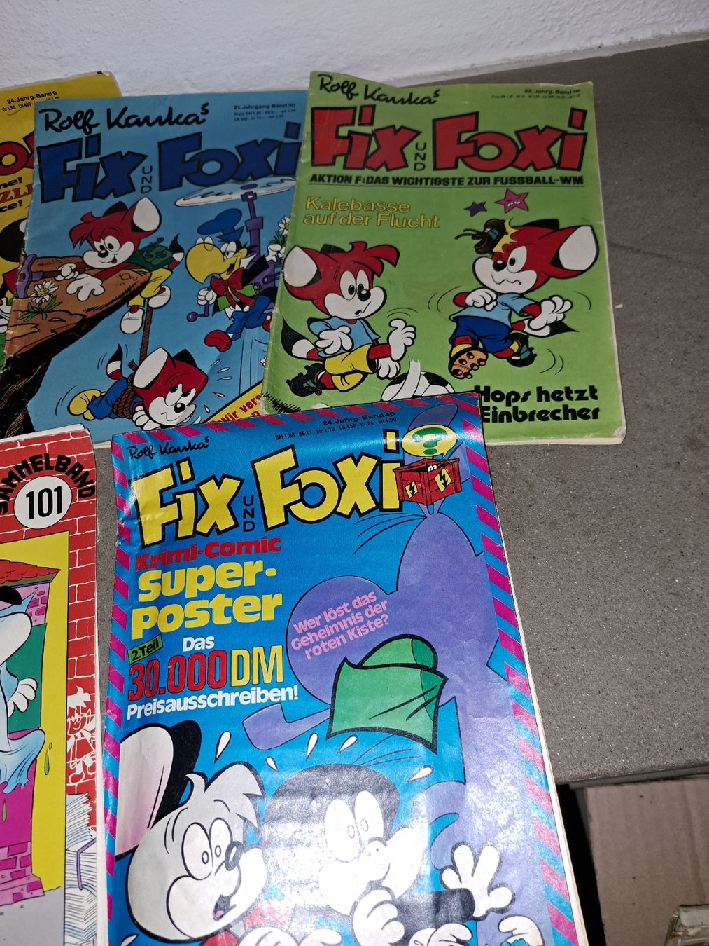 Fumetti: Fix&Foxi Comic-Sammlung, diverse Ausgaben,  – Usato da Kölliken venduto da Upcycling-by-Mc-TAM 4