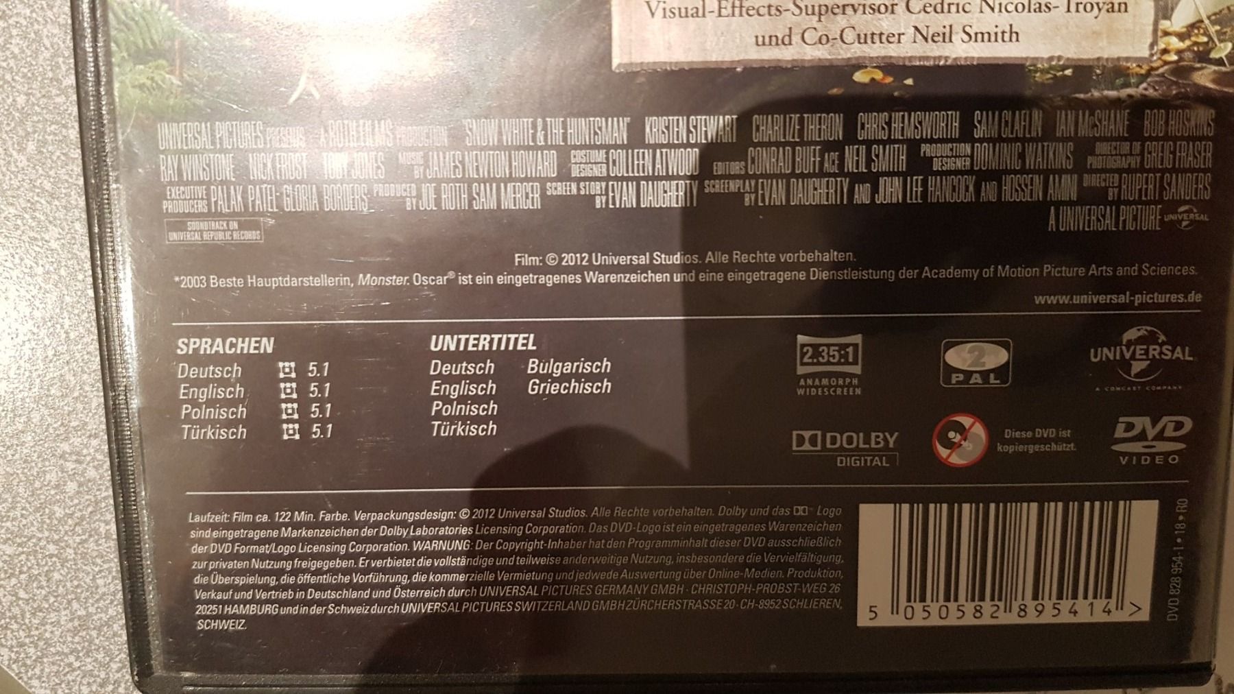 Tutti i DVDs: DVD Snow White and the Huntsman – Usato da Oetwil am See venduto da fineli2 1